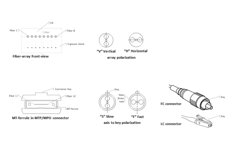 Configurable Polarization Maintaining Fiber Array - Fiber Array Webshop