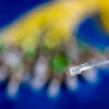 optical fiber array with single mode fiber